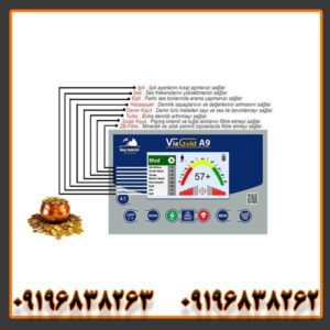 فلزیاب ویا گلد a9
