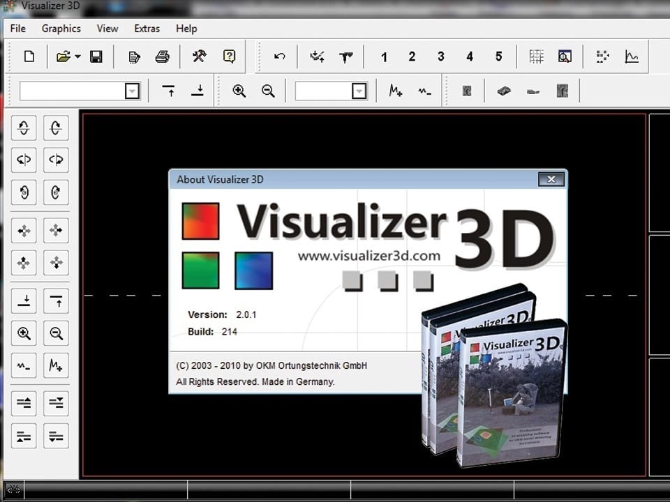 نرم افزار فلزیاب تصویری Visualizer